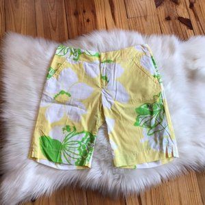 5/$25 Lilly Pulitzer  Floral Bermuda shorts